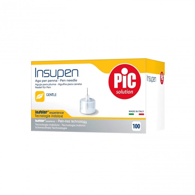 Aghi per penne (Insupen - PIC Solution Italy) - 100 pz. (1 scatola)